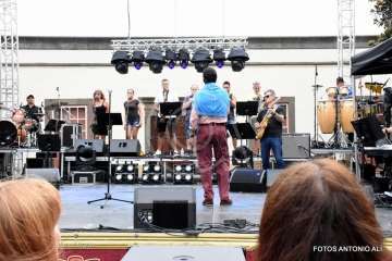 Concierto de José Vélez en Guía de Gran Canaria (Foto TA)